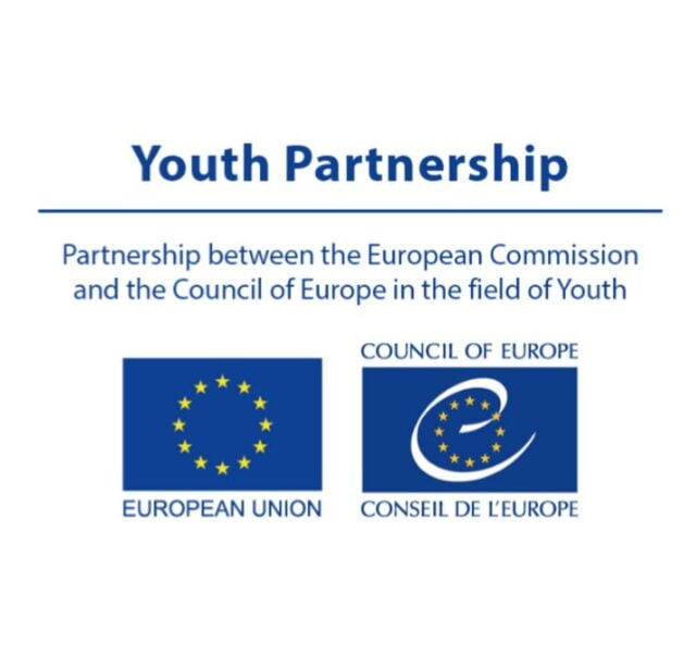 EU-CoE youth partnership logo